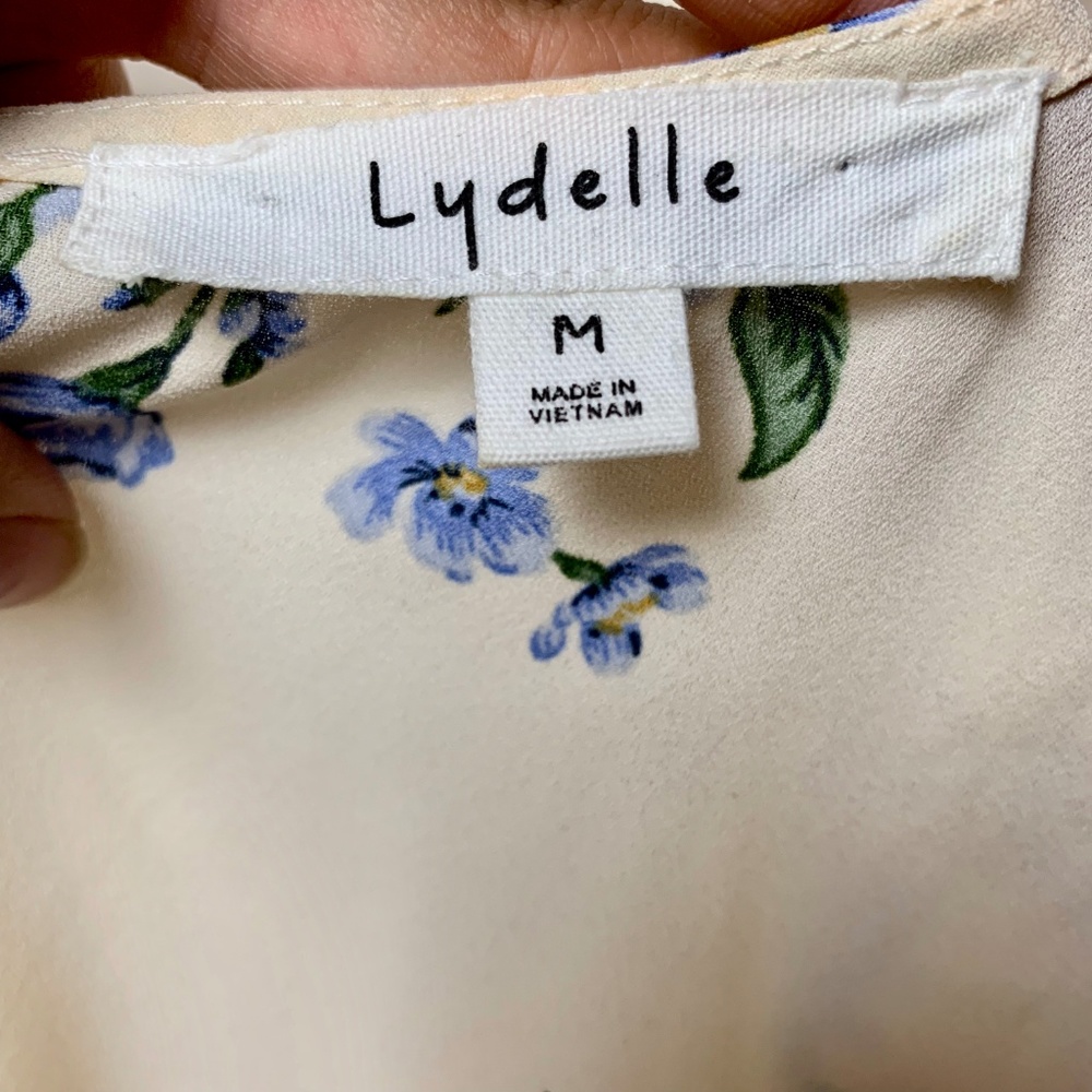 LYDELLE Floral Drawstring Top - Picture 7 of 8